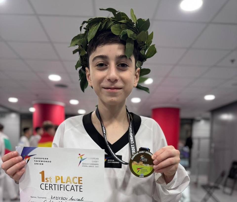 Dagestan Taekwondo Athlete Becomes European Champion