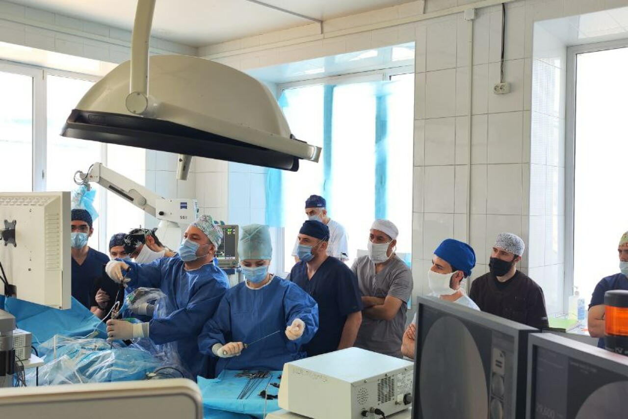 Modern method of herniated disc treatment introduced in Dagestan