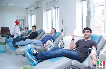 Dagestan State Technical University students donate blood