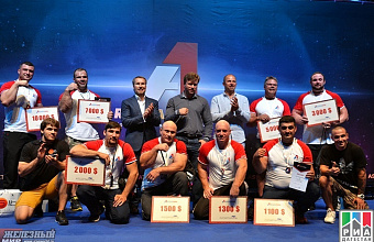 Daghestan athlete wins International arm wrestling tournament 