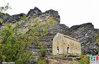 Georgian historians study early Christian temple of Datong in Dagestan