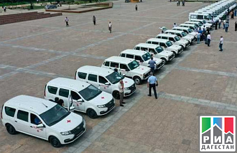 Medical institutions of Dagestan receive new special vehicles 