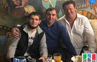 Oleg Taktarov arrives in Dagestan