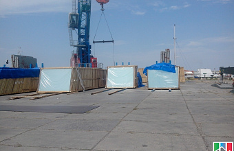 First batch of glass supplied to Turkey from Makhachkala port 
