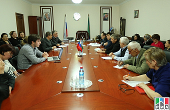Russian Olympic Committee official meets with Daghestan ministry of sports