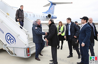 Russian Deputy Prime Minister Dmitry Rogozin visits Dagestan