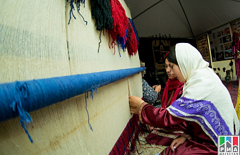 Master classes on carpet weaving held in Makhachkala