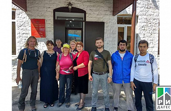 Tourists from Czech Republic visit Ahtynsky district of Dagestan 
