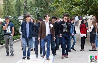 Youth from 26 Russian regions, 5 neighboring countries participate in educational forum "Caspian Sea-2014" in Daghestan 