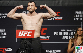 Muslim Salikhov wins third victory in UFC