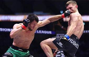 Usman Nurmagomedov defends PFL Champion title