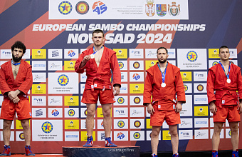 Sambo athlete Said Saidov wins European Championship