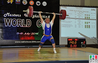 Daghestani weight-lifter to perform at the World Cup among masters 