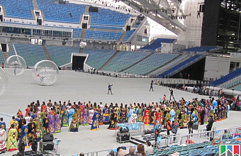 Daghestan State Choir participates in opening ceremony of 11th Paralympic Winter Games in Sochi