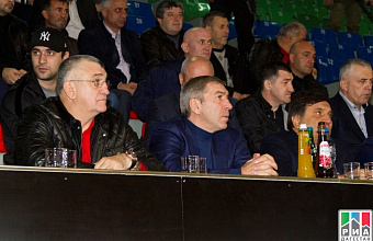  Ramazan Abdullatipov visits International wrestling tournament in Khasavyurt 