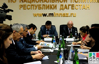 Press conference on native languages development is held in Daghestani ministry of nationalities