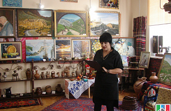 “World of talents” traveling exhibition opens in Kaspiysk