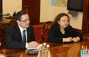 El Salvador Ambassador visits Daghestan Permanent Mission 