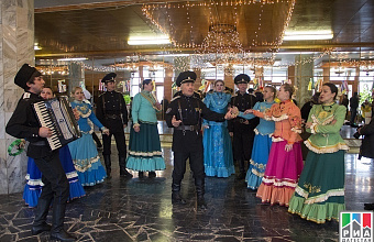 Russian culture celebration "Pancake Week" is held in Makhachkala
